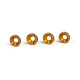 Rondelle conique alu orange (4) - XRAY - 301159-O