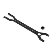 T2'008 RUBBER-SPEC UPPER DECK GRAPHITE - 301183 - XRAY