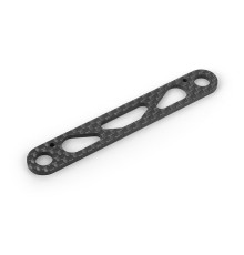 T4F Support de pare-choc supérieur carbone 2.0mm - XRAY - 301209