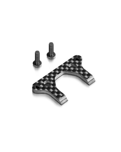 T4'20 Graphite Bumper Upper Holder Brace 3.0mm - XRAY - 301208