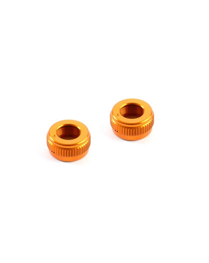 ALU ADJUSTABLE BODY POST STOP NUT (2) - 301352-O - XRAY