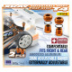 Support réglable de carro alu orange - XRAY - 301351-O