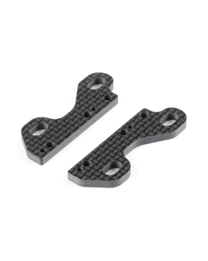 X4 Universal Carbon Upper Clamp For Uni Bulkheads (2) - XRAY - 301556