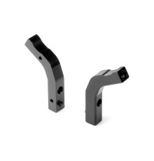 X4 Alu Shock Holder Front Fixed For Uni Bulkheads (2) - XRAY - 301976