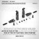 X4F'25 Fixations amortisseurs avant fixe/active (2) - XRAY - 301974-S