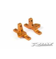 T4 ALU UPPER CLAMP WITH ADJ. ROLL-CENTER (L+R) - ORANGE - 302030-O - 