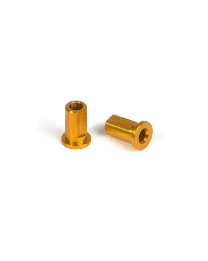 ALU NUT FOR SUSP. HOLDER - ORANGE (2) - 302033-O - XRAY