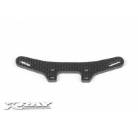 T4 SHOCK TOWER FRONT 3.0MM GRAPHITE - 302085 - XRAY