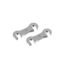 X4 Front Roll-Center Spacer (2) - XRAY - 302121