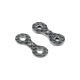 X4 Cales de centre de roulis arrière 1+2mm (2) - XRAY - 302124