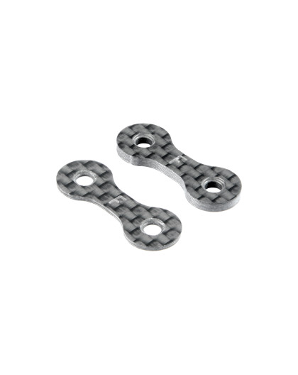 X4 Cales de centre de roulis avant 1+2mm (2) - XRAY - 302123