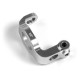 Alu C-Hub Front Block, Left - 4° Deg - Orange - XRAY - 302338