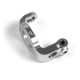 Alu C-Hub Front Block, Left - 2° Deg. - Orange - XRAY - 302336