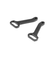 X4 Alu Front Steering Plate +1mm - Swiss 7075 T6 (2) - XRAY - 302394