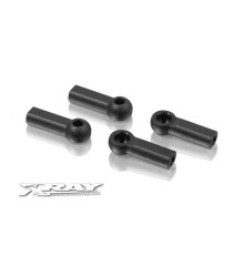 Composite Ball Joint 4.9mm - Closed With Hole (4) - XRAY - 302665