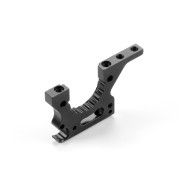 X4'24 Alu Lower Bulkhead - Front Left - 7075 T6 - XRAY - 302777