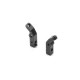 X4 Alu Shock Holder Rear Fixed - Swiss 7075 T6 (2) - XRAY - 302972