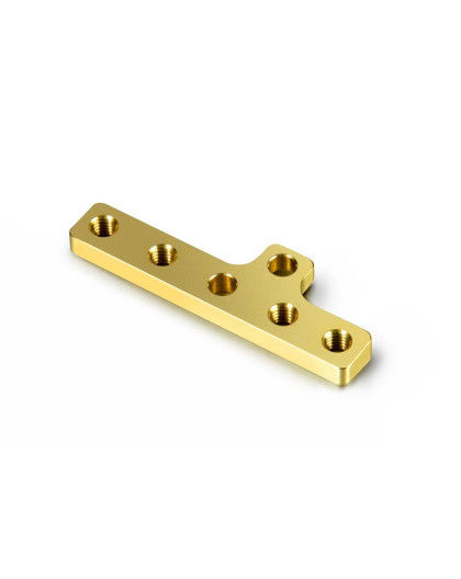T4'17 BRASS MOTOR MOUNT PLATE - 303069 - XRAY