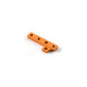 Support moteur alu orange T4 16 - XRAY - 303065-O