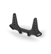 T4F Shock Tower Rear 3.0mm Graphite - XRAY - 303081