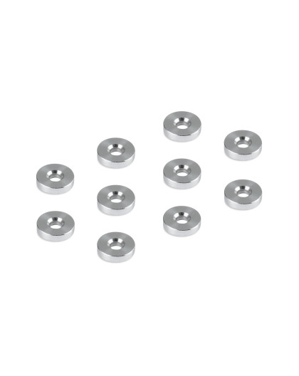 ALU SHIM 3x9x2.0MM - DEEPER COUNTERSUNK (10) - XRAY - 303119-C