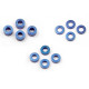 Set Of Alu Shim (1.0mm, 2.0mm, 3.0mm) - XRAY - 303121