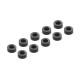 ALU SHIM 3x6x2.5MM - BLACK (10) - XRAY - 303124-K