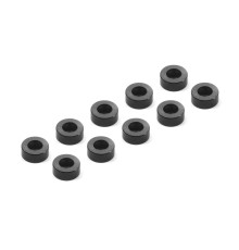 ALU SHIM 3x6x2.5MM - BLACK (10) - XRAY - 303124-K