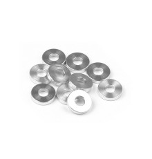 ALU SHIM FOR LOWER SUSP. HOLDER 3x7.5x1.5 (10) - 303134 - XRAY