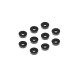 ALU SHIM 3x7.5x2.0MM - BLACK (10) - XRAY - 303137-K