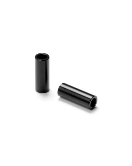 Rondelles alu noires 3x5x13.2mm (2) - XRAY - 303149-K