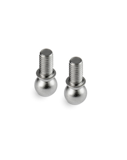 X4 Rotule 4.9mm avec filetage M3x5.5mm (2) - XRAY - 303262