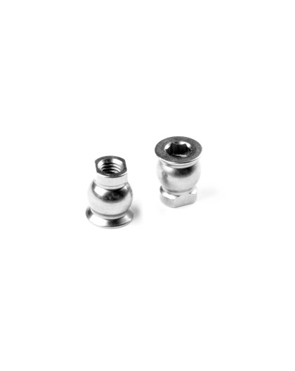 X4 Lower Arm Ball Universal 6.0mm With Hex - XRAY - 303250