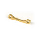 Brass Rear Lower 1-Piece Suspension Holder - Rear - Rr -XRAY -303721
