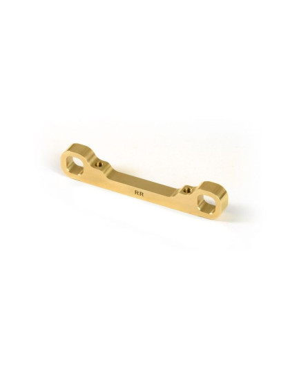 Brass Rear Lower 1-Piece Suspension Holder - Rear - Rr -XRAY -303721
