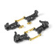 Brass Lower 2-Piece Suspension Holder For Ars - Right - XRAY - 303714