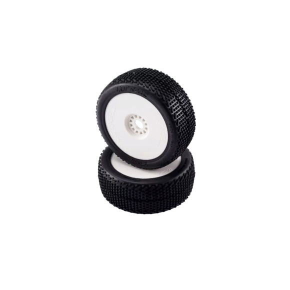 Pair Of Tyres Roma Hard Mounted - HOT RACE - 001-0243