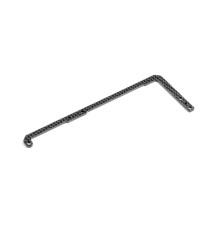 X4F Support de batterie carbone - One piece - XRAY - 306174