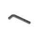 X4F Support de batterie carbone arrière - Court - XRAY - 306173