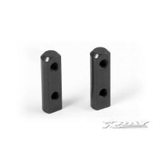 ALU SERVO MOUNT - BLACK (2) - 306200-K - XRAY