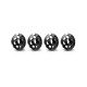 Coupelle d'amortisseur alu Noire (4) - XRAY - 308031-K