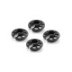 XLP ALU XRAY SHOCK SPRING RETAINING COLLAR BLACK - XRAY - 308033-K