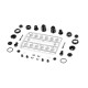1/10 TOURING ALU SHOCK ABSORBER-SET - BLACK (2) - 308307-K - XRAY
