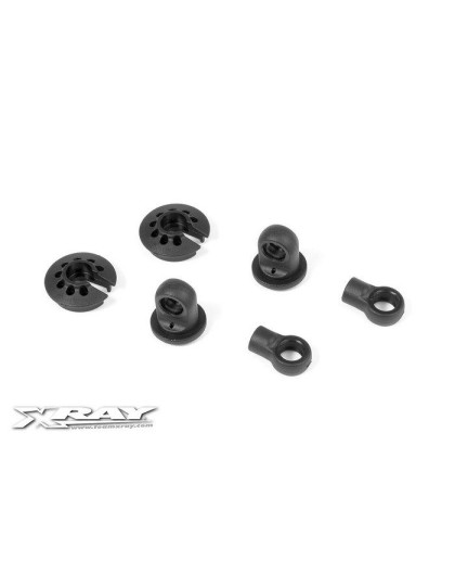 T4 Composite Shock Parts - XRAY - 308333