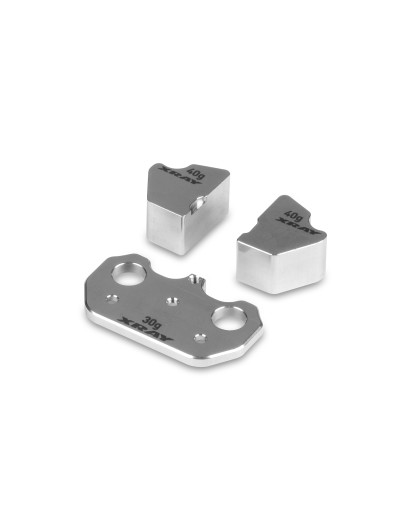 X4F Lest avant gauche et droit (30g+40g+40g) - XRAY - 309828