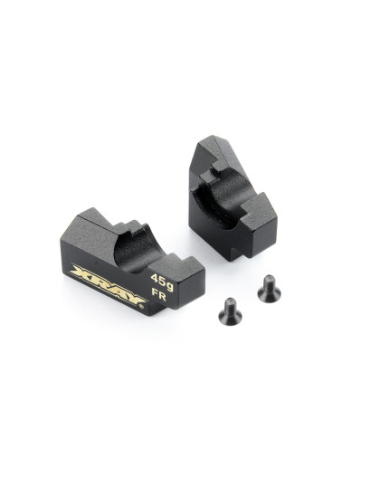 X4F WEIGHT FOR XLP2 SHOCKS - FRONT L&R (45g+45g) - XRAY - 309826-L