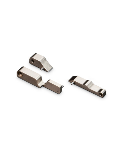 X4 Brass Weight Nickel Coated Fmotor Mount 4G+4G+8G - XRAY - 309852