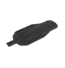 XB2'22 ALU CHASSIS WITH BENT SIDES 2.5MM - SHORT - XRAY - 321114