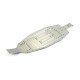 XB2 ALU CHASSIS - 2.5MM - MID-SIZE - REAR WIDE - XRAY - 321124