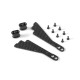 GRAPHITE CHASSIS SIDE GUARD BRACE - STIFF (2) - 321267 - XRAY